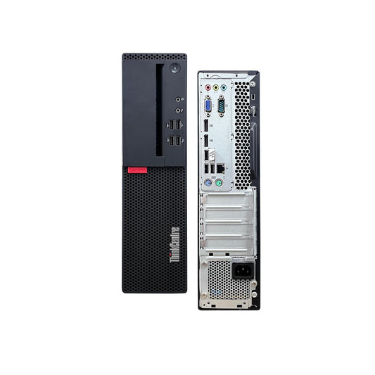 Lenovo ThinkCentre Small Form Factor Desktop Intel Core i5-7500, 8GB RAM, 256G SSD, Windows 11 Pro, Refurbished - Uniway Computers