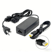 Lenovo 65W 20V 3.25A AC adapter with slim tip, compact power supply for compatible laptops and devices.