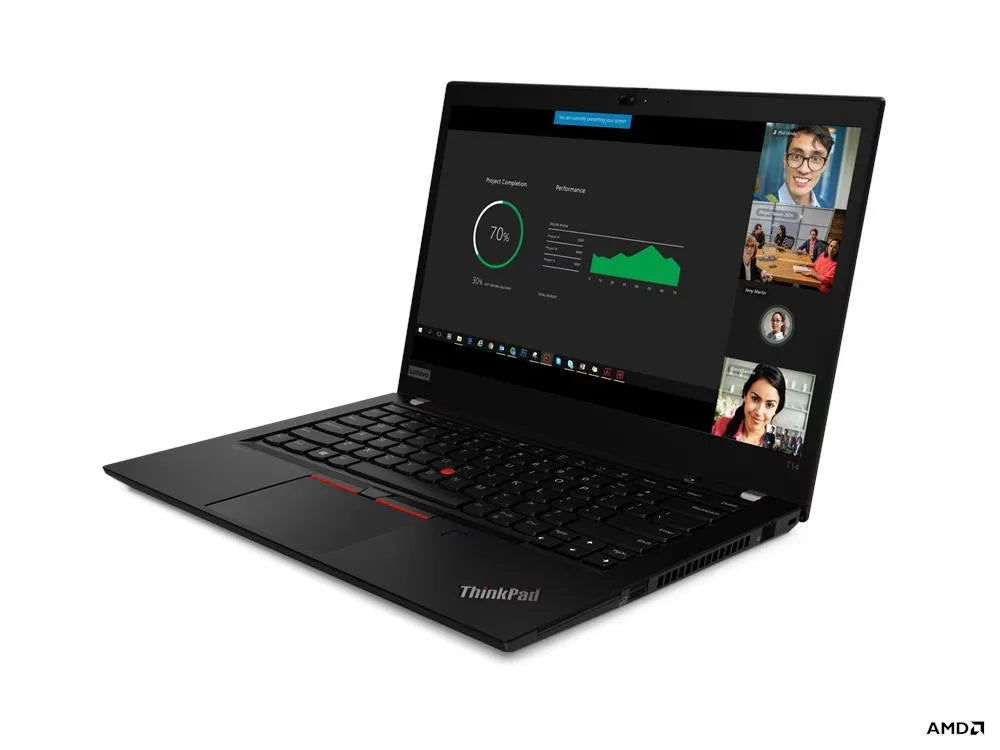 Lenovo ThinkPad T14 Gen 1 14" Refurbished Laptop AMD Ryzen 7 PRO 4750U