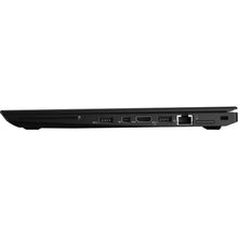 Lenovo ThinkPad T460s 14-inch refurbished laptop with Intel Core i7-6600U processor and black keyboard, open on desk.