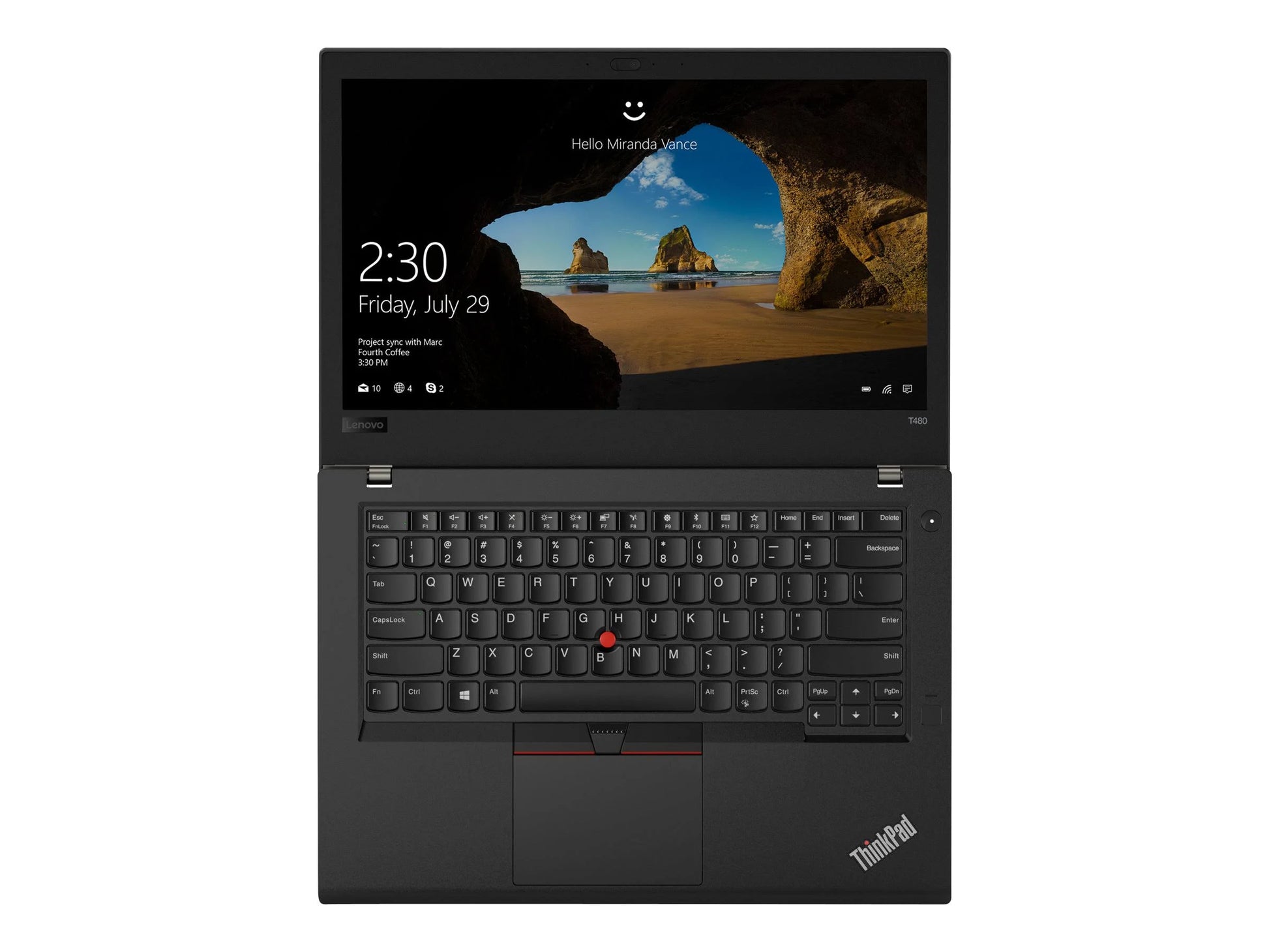 Lenovo Thinkpad T480 14" Laptop Intel Core i5-8250U, 8GB RAM, 256GB SSD, Win 11 Pro, Refurbished - Uniway Computers