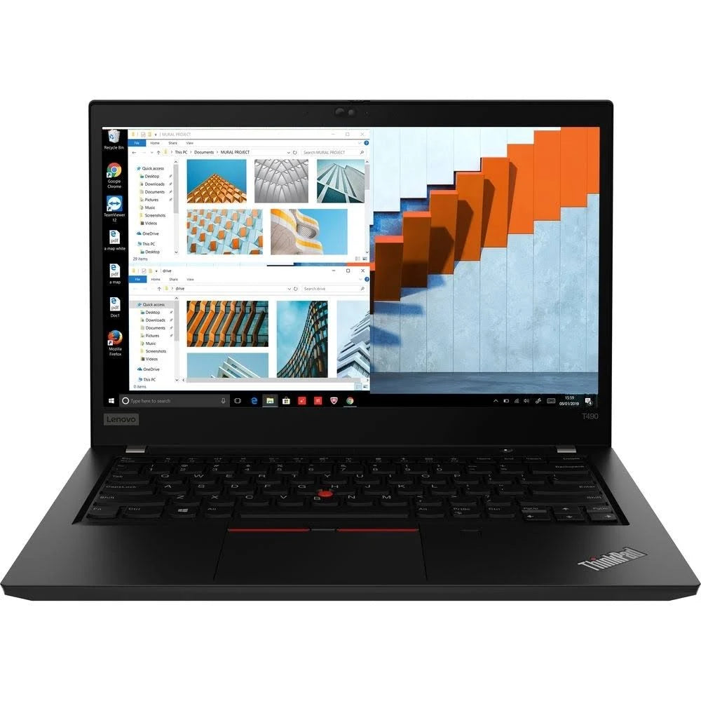 Lenovo Thinkpad T490 14" Laptop Intel Core i5-8265U, 16GB RAM, 256GB SSD, Win 11 Pro, Refurbished - Uniway Computers
