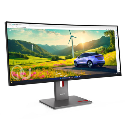 Lenovo ThinkVision P34WD-40 Brand New Monitor – 34" WQHD IPS, 3440 x 1440, 120Hz