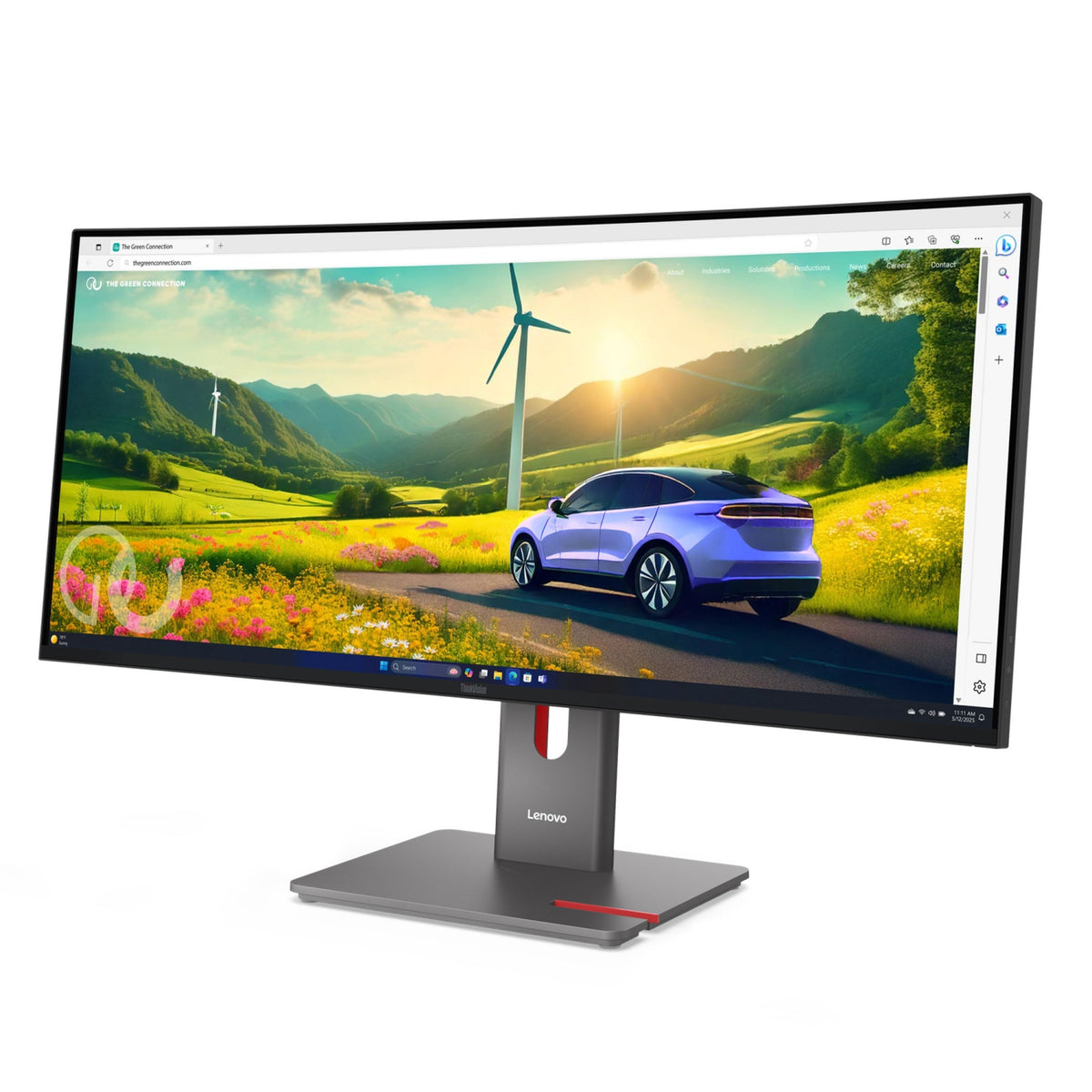Lenovo ThinkVision P34WD-40 Brand New Monitor – 34" WQHD IPS, 3440 x 1440, 120Hz