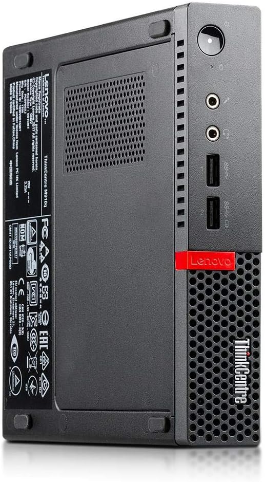 Lenovo ThinkCentre Tiny Desktop Intel Core i5-7500T, 8GB RAM, 256G SSD, Windows 11 Pro, Refurbished - Uniway Computers