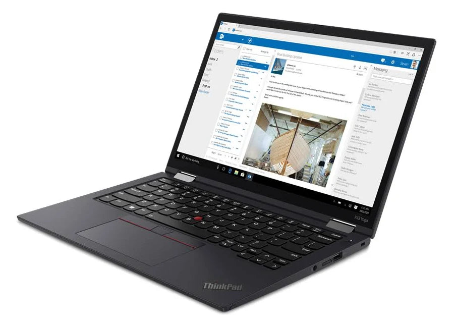 Lenovo Thinkpad X13 Yoga Gen 2 13.3" Laptop Intel Core i7-1165G7, 16GB RAM, 256GB SSD, Win 11 Pro, Refurbished - Uniway Computers