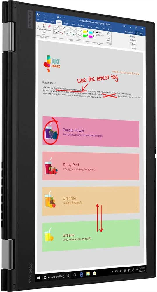 Lenovo Thinkpad X390 Yoga 13.3" Laptop Intel Core i5-8265U, 8GB RAM, 256GB SSD, Win 11 Pro, Refurbished - Uniway Computers
