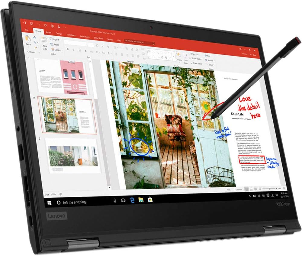 Lenovo Thinkpad X390 Yoga 13.3" Laptop Intel Core i5-8265U, 8GB RAM, 256GB SSD, Win 11 Pro, Refurbished - Uniway Computers