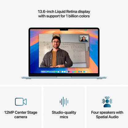Apple MacBook Air 13" A3240 (2025) Brand New Laptop Sky Blue M4