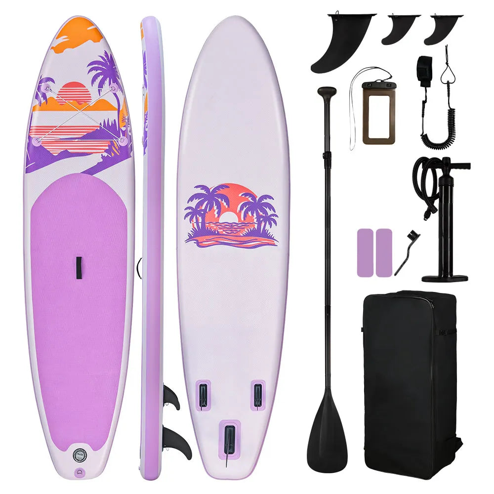 Sunset Bay 10'6" Inflatable Paddle Board – Sunset Violet