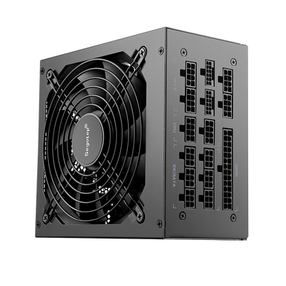 Segotep 1250W 80 Plus Gold full modular power supply with PCIe 5.0 and ATX 3.0 in black