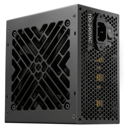 Segotep 750W 80 Plus non-modular ATX power supply with 120mm silent fan in black, ideal for gaming PCs.