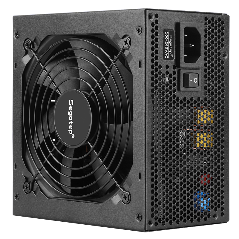 Segotep 850W 80 Plus Gold full modular power supply in black with PCIe 5.1 and ATX 3.1 connectors