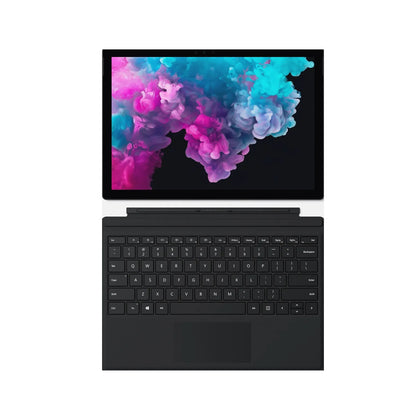 Microsoft Surface Pro 5 laptop with 12.3-inch display, Intel Core i5, 8GB RAM, 128GB SSD, running Windows 11 Pro.
