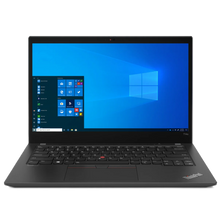 Lenovo ThinkPad T14s Gen 2 14-inch refurbished laptop with AMD Ryzen 7 PRO 5850U processor and sleek black design.