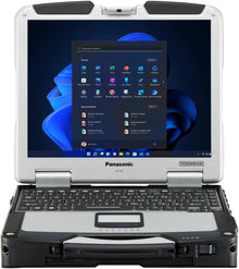 Refurbished Panasonic Toughbook CF-31 laptop with 13.1-inch display and Intel Core i5-7300U processor.