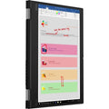 Lenovo ThinkPad X13 Yoga Gen 1 laptop in black with Intel i7, 16GB RAM, 256GB SSD, and Windows 11 Pro displayed.