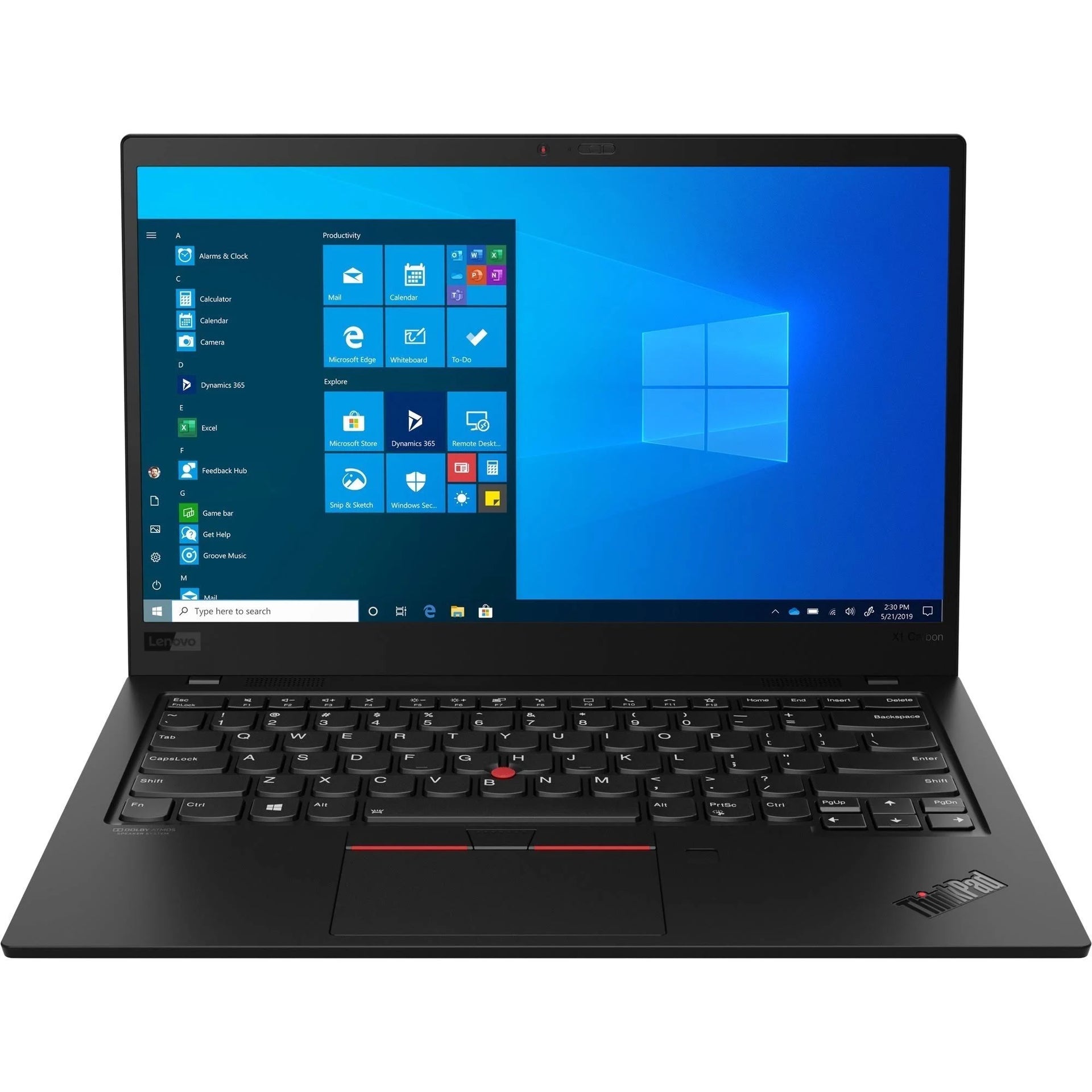 Windowsノート本体 X1 Carbon i5-10210U Windows11 Office2019 Lenovo ThinkPad X1 Carbon 8th Gen 14